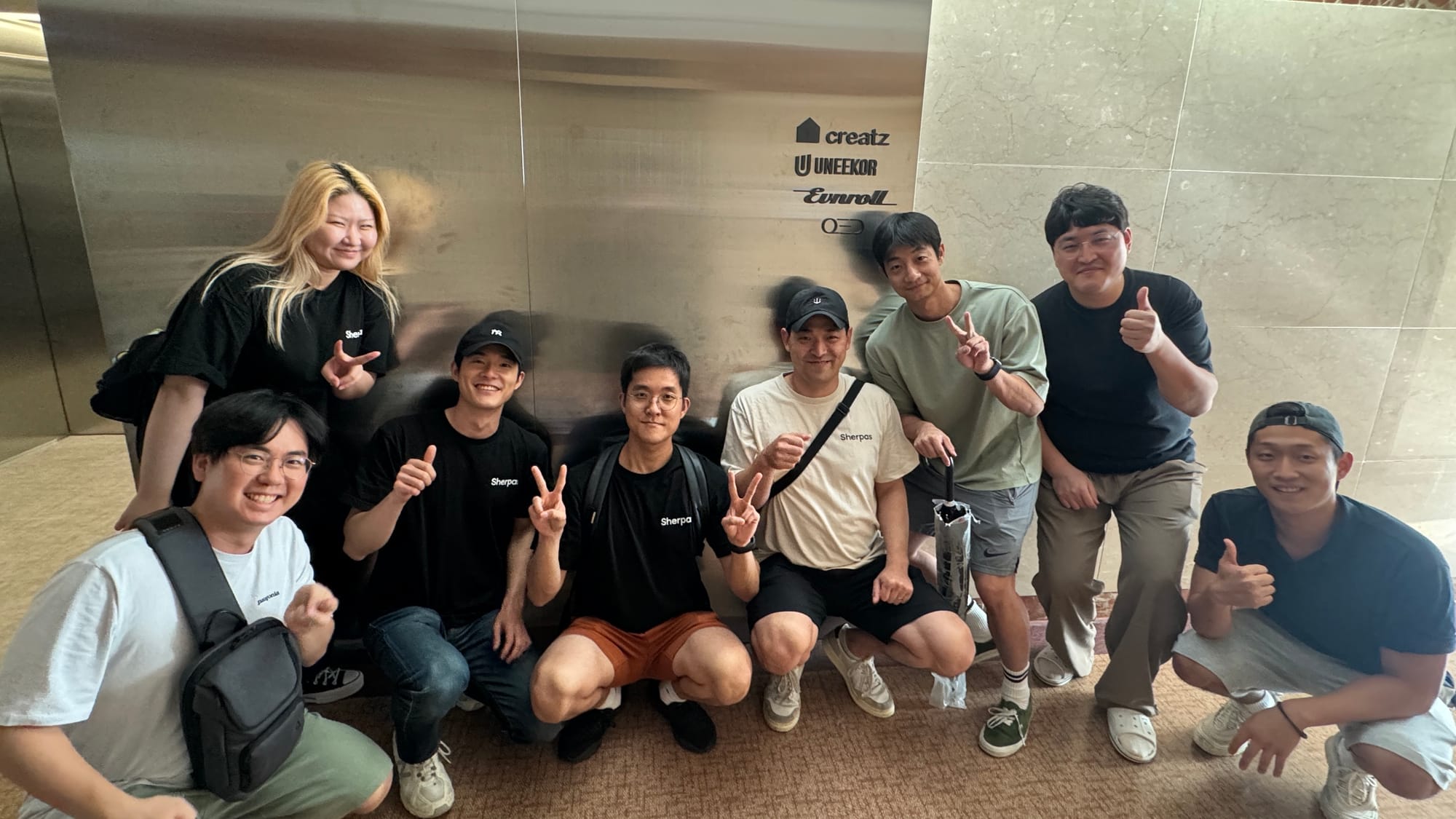 크리에이츠 심플리 자산실사 서비스 단체사진